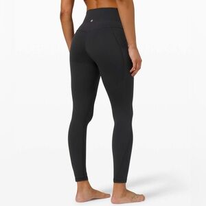 Lululemon Align High-Rise Pant with Pockets 25” — Black, Size 8